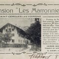 La Pension Les Maronniers